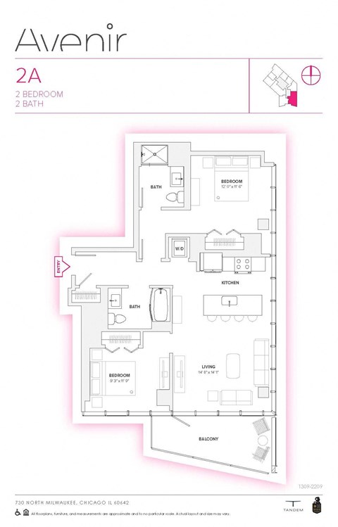 730 N Milwaukee Ave Studio-3 Beds Apartment for Rent - Photo Gallery 18